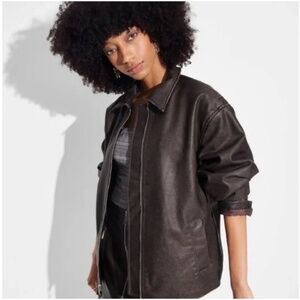 NWT Wild Fable Faux Leather Jacket
